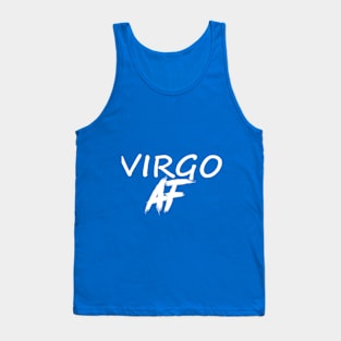VIRGO AF WHITE Tank Top